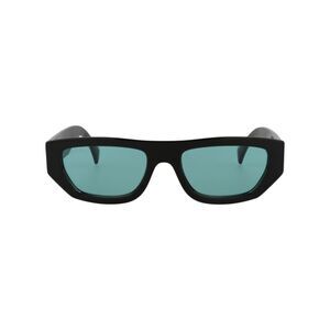 Square-Frame Injection Sunglasses